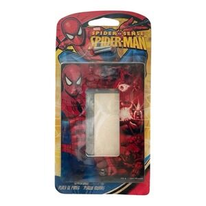 Marvel Heroes Single Switchplate Cover Wallplate Spiderman Spider Sense